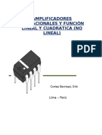 Amplificadores y Funciones Lineales