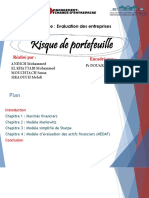 5 Risque de Portefeuille PDF