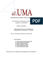 Informe de Practica Aldehidos y Cetonas