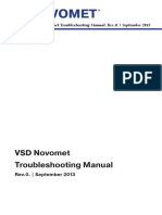 NOVOMET VSD Novomet Troubleshooting Manual Rev 0