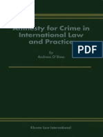 Amnesty For Crime in International Law and Practice (Springer) PDF