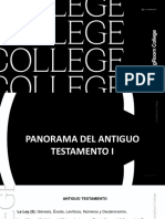 Clase 5. PANORAMA DEL ANTIGUO TESTAMENTO 1 PDF