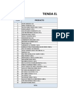 Segunda Tarea Excel