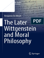 The Later Wittgenstein and Moral Philosophy. 2018. Benjamin de Mesel