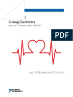 Lab Manual: Analog Electronics: Lab 14: Building An ECG Circuit