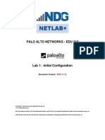 Palo Alto Networks - Edu 210: Document Version