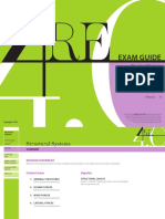 Exam Guide: Structural Systems