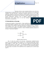 Op-Amps and Applications: Fig. 3.1: Symbol of Op-Amp