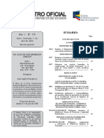 Reglamento Ambiental Operaciones Hidrocarburíferas RO174 - 20200401