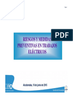 Riesgos y Medidas Preventivas en Trabajos Eléctricos