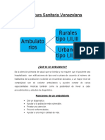 Estructura Sanitaria Venezolana