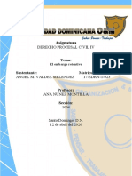 Informe de Lectura Sobre El Embargo Retentivo