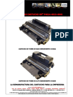 Remanufactura Del Cartucho para HP4014, 4015, 4045.