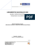 Lineamientos 2020