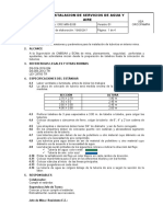 Orc-Min-E-58 Instalacion de Servicios de Agua y Aire