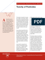 Toxicity of Pesticides