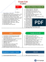 Exam List (Update 24.08.2018)