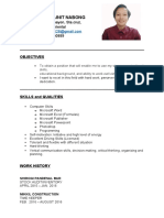 Resume Updated