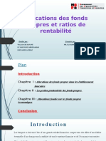 Allocations Des Fonds Propres Et Ratios de Rentabilité