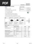 MOS 3 Power-Transistor: Features Product Summary