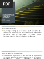 1.0 Introduction To Engineering Geology