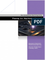 Plasma Arc Machining Manual: Non-Conventional Machining Series