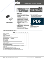 TX-D Relays: Features