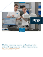 Modular Measuring Systems For Flexible, Precise and Quick Roughness and Contour Measurements