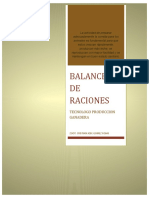 Balanceo de Raciones