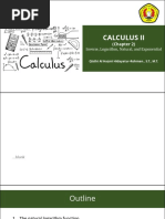 Calculus II - Transcendental Functions