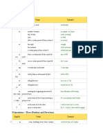 Präpositions - Time: English Usage Example