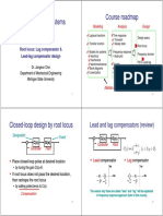 ME451: Control Systems Course Roadmap