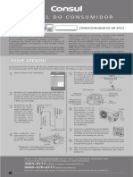 Manual Do Consumidor - Split Consul Bem Estar Inverter PDF