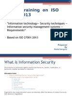 ISO 27001-2013 Transition Workshop