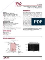 LT3469 Piezo Actuator Driver PDF