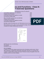 Cell-Structure and Functions - Class 8 - NCERT Exercise Questions - PANTOMATH