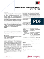 Horizontal Bladder Tank: Data Sheet #Npr022