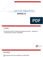 Principios de Algoritmos - SEMANA 16