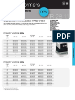 TR28 Single Phase Transformer