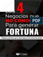 4 Negocios Que No Conoces para Hacer Fortuna PDF