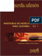 LIBRO - GUITARRA Raúl García Zárate - PARTITURAS PDF