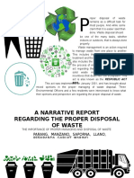 Waste Disposal Narrative Report