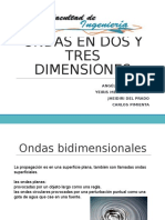 Ondas 2 y 3 Dimensiones