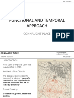 Functional and Temporal Approach: Connaught Place