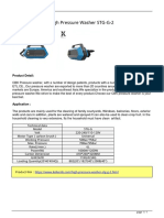 High Pressure Washer STG G 2