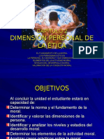 Dimensión Personal de La Ética