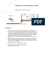 Resistivity of Metal