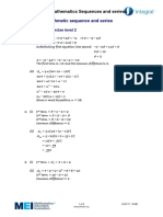 Arithmetic Series Harder Answers