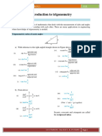 Topic 7 - Trigonometry