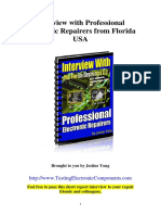 Interview With Professional Electronic Repairers From Florida USA